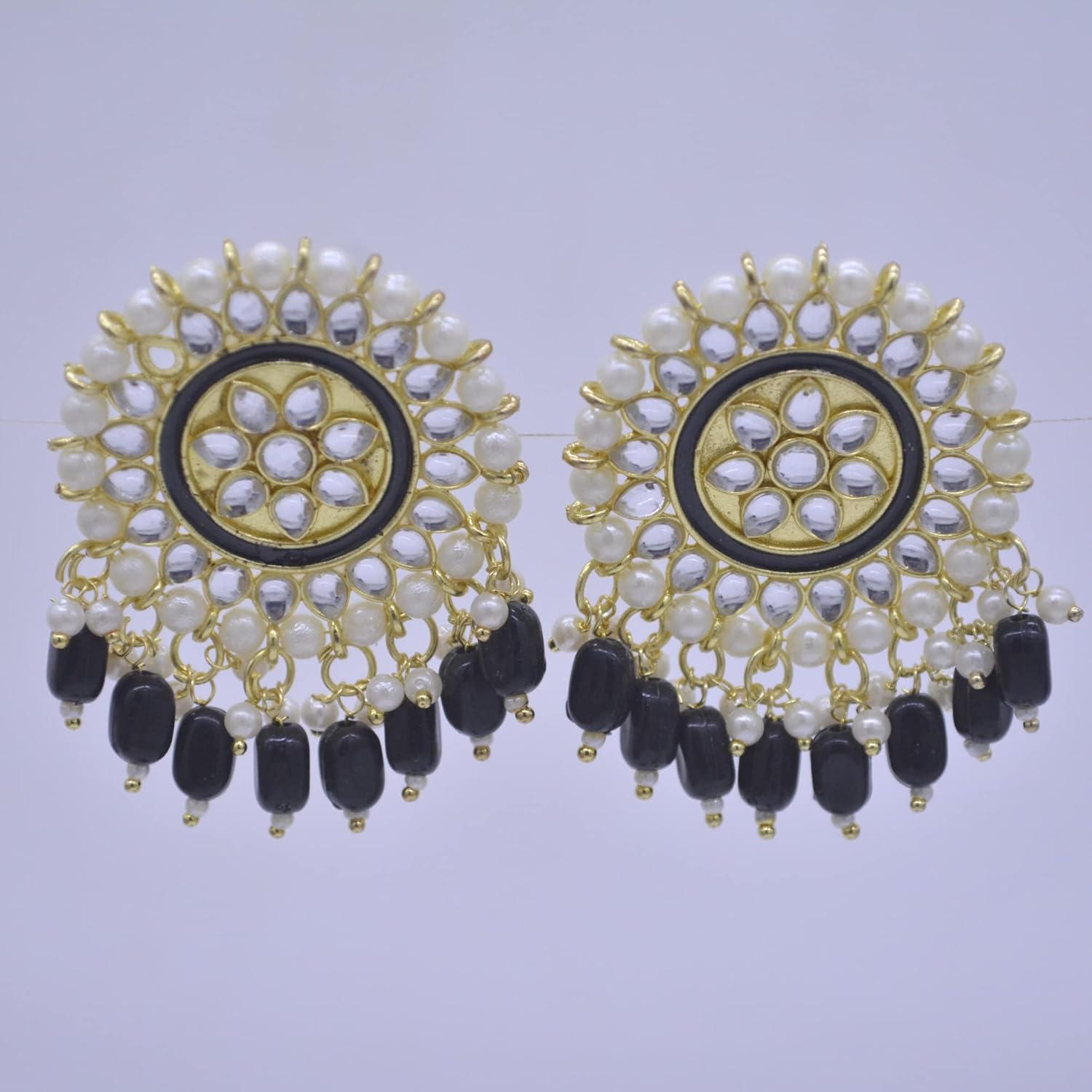 santarms fancy Jewellery long Afghani Earrings for women Handmade Earrings for Girls and Women stylish