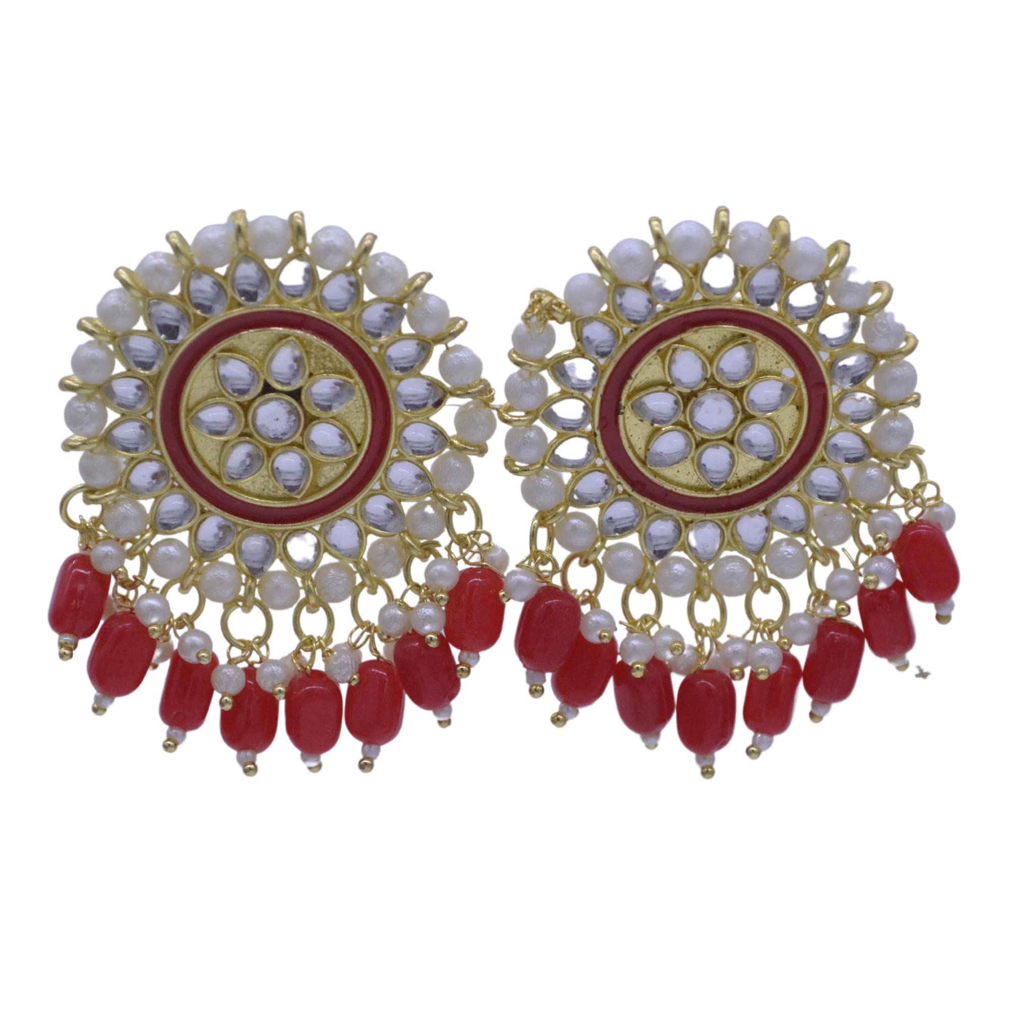santarms fancy Jewellery long Afghani Earrings for women Handmade Earrings for Girls and Women stylish