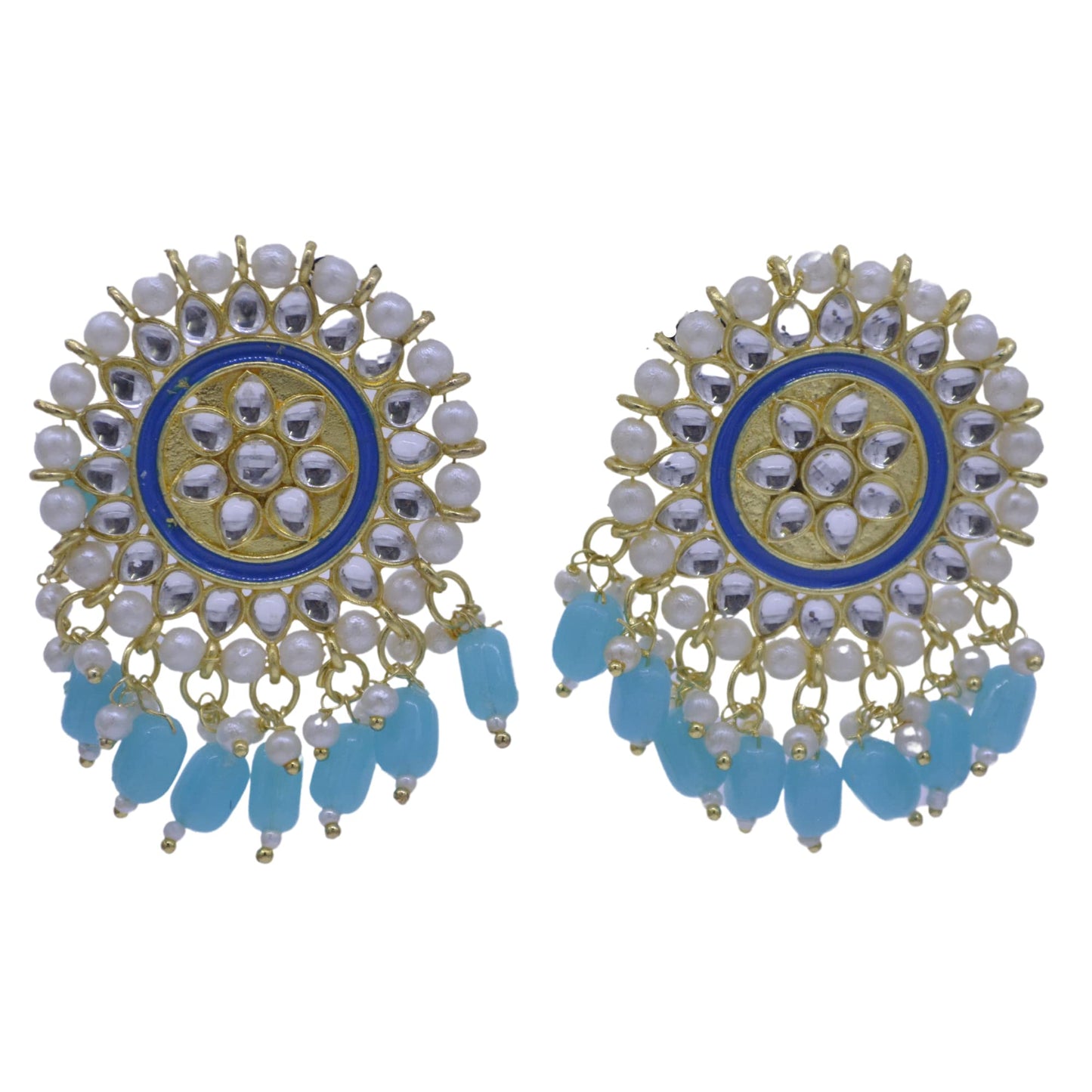 santarms fancy Jewellery long Afghani Earrings for women Handmade Earrings for Girls and Women stylish
