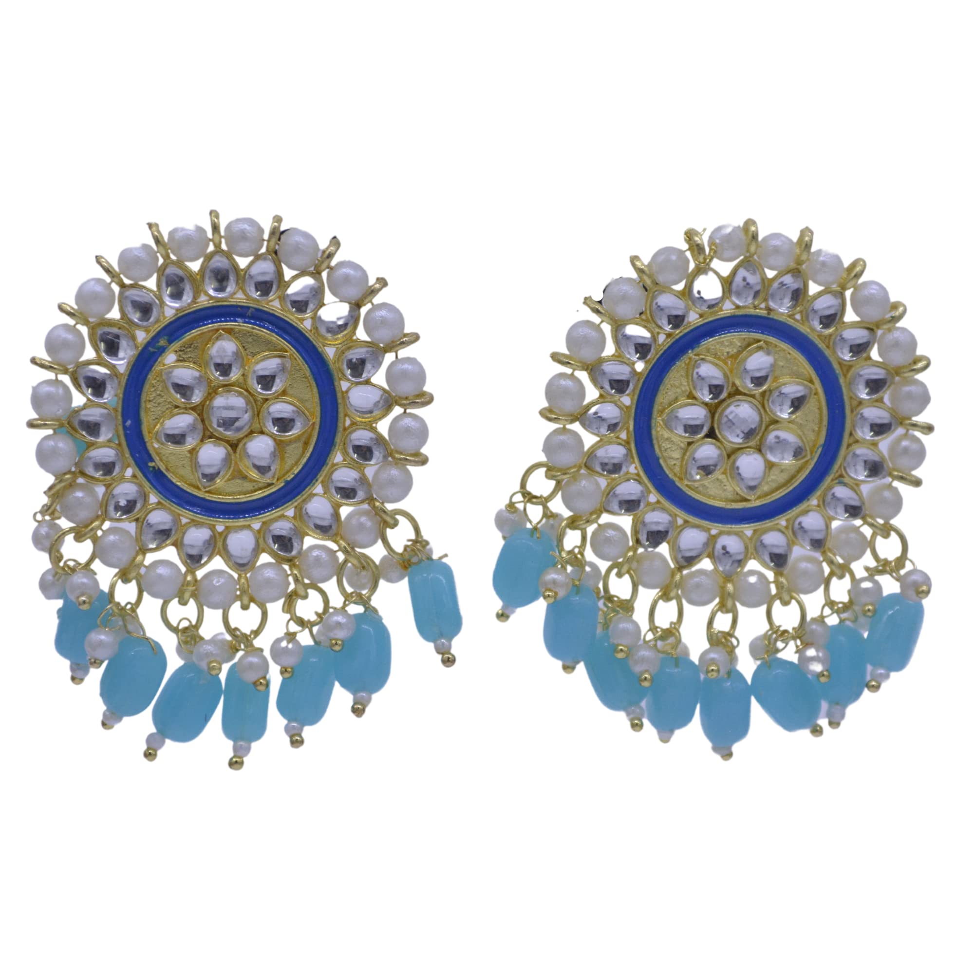 santarms fancy Jewellery long Afghani Earrings for women Handmade Earrings for Girls and Women stylish