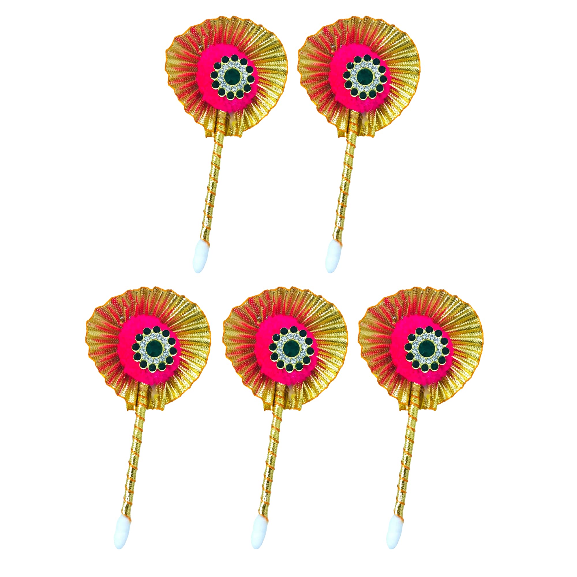 santarms Elegant Tilak Stick Set for Pooja: Fancy Sindoor & Tilak Gift – Perfect Rituals and Religious Ceremonies, Ideal Puja Articles Traditional Dandi Use