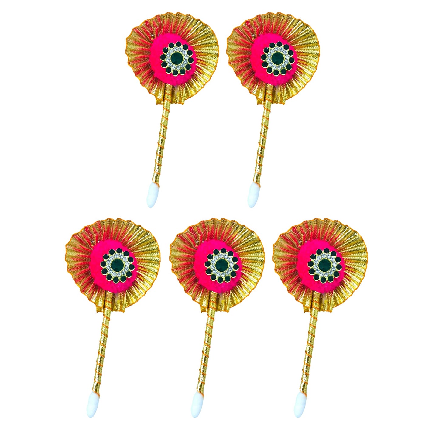 santarms Elegant Tilak Stick Set for Pooja: Fancy Sindoor & Tilak Gift – Perfect Rituals and Religious Ceremonies, Ideal Puja Articles Traditional Dandi Use