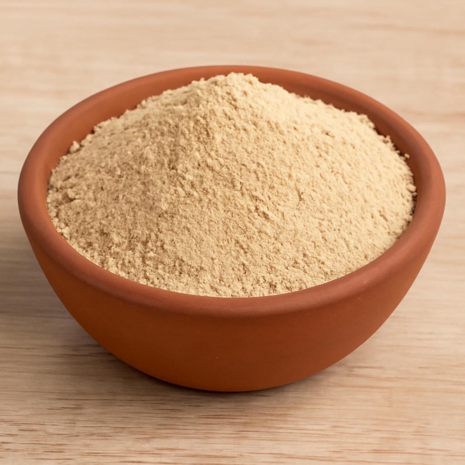 Santarms Multani Mitti Powder for Face, Glowing Skin, Acne Control & Oil Removal | Natural Fuller’s Earth Clay for Hair | Skin Brightening Cleanser Mask - 200g
