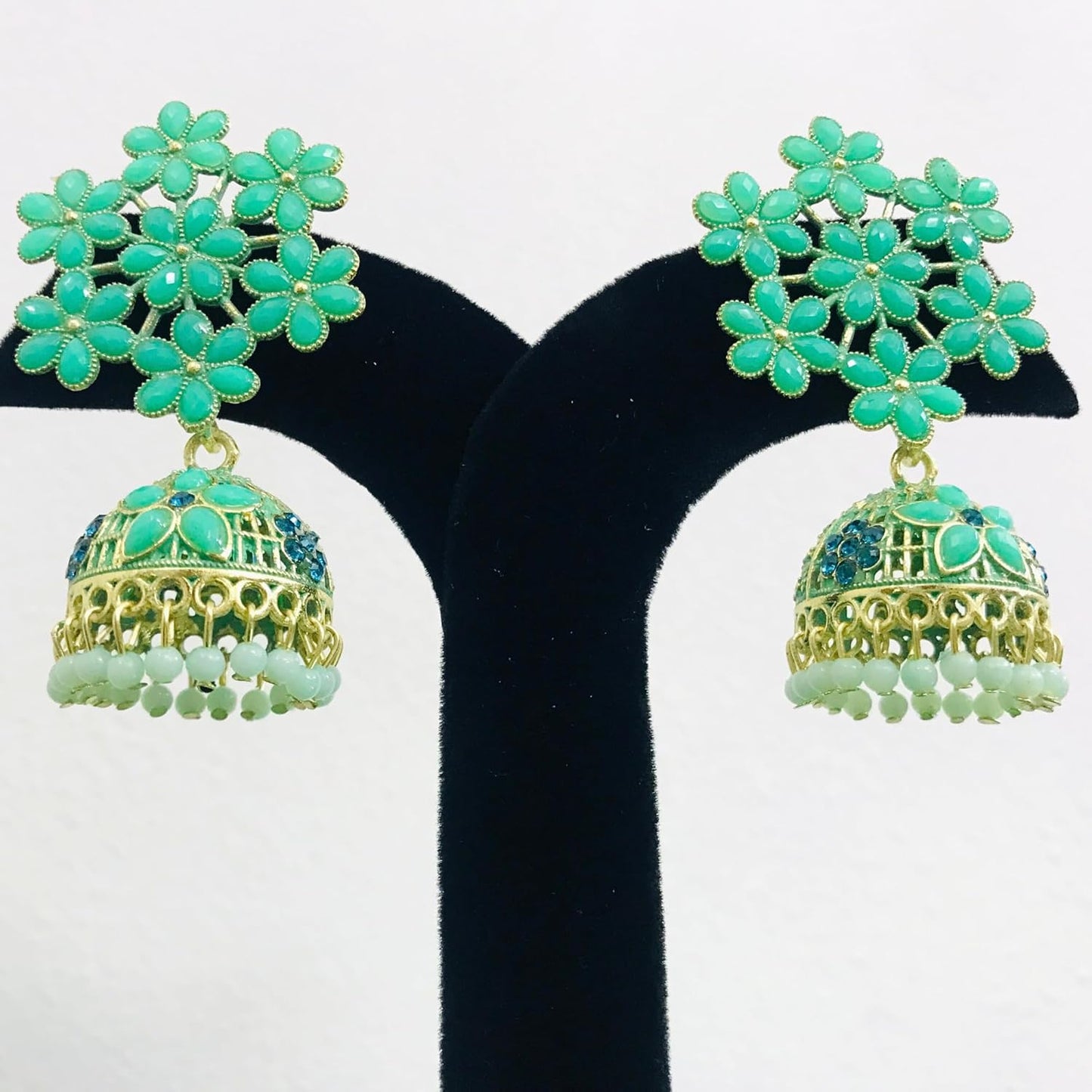 santarms flower fancy Jewellery long Earrings for women Handmade Earrings for Girls and Women stylish