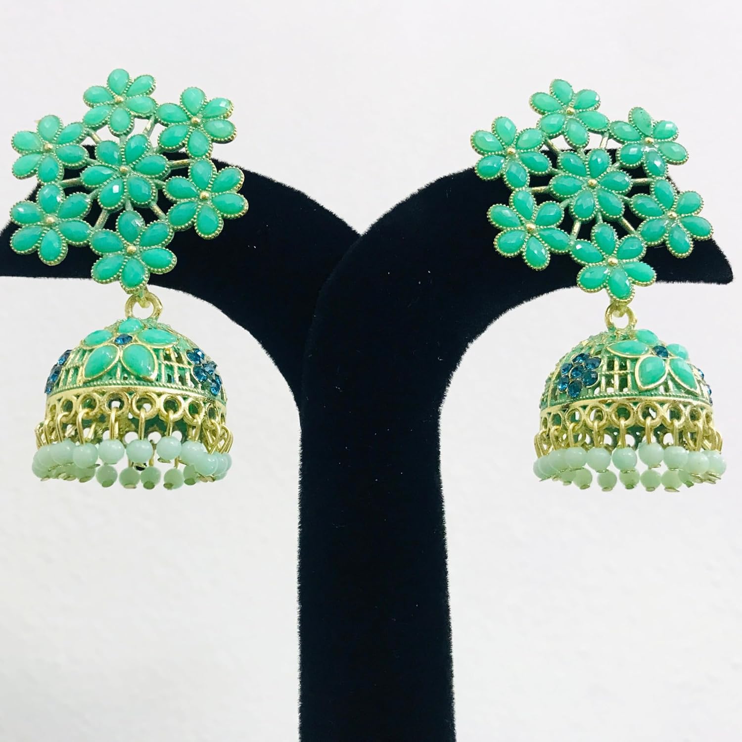 santarms flower fancy Jewellery long Earrings for women Handmade Earrings for Girls and Women stylish