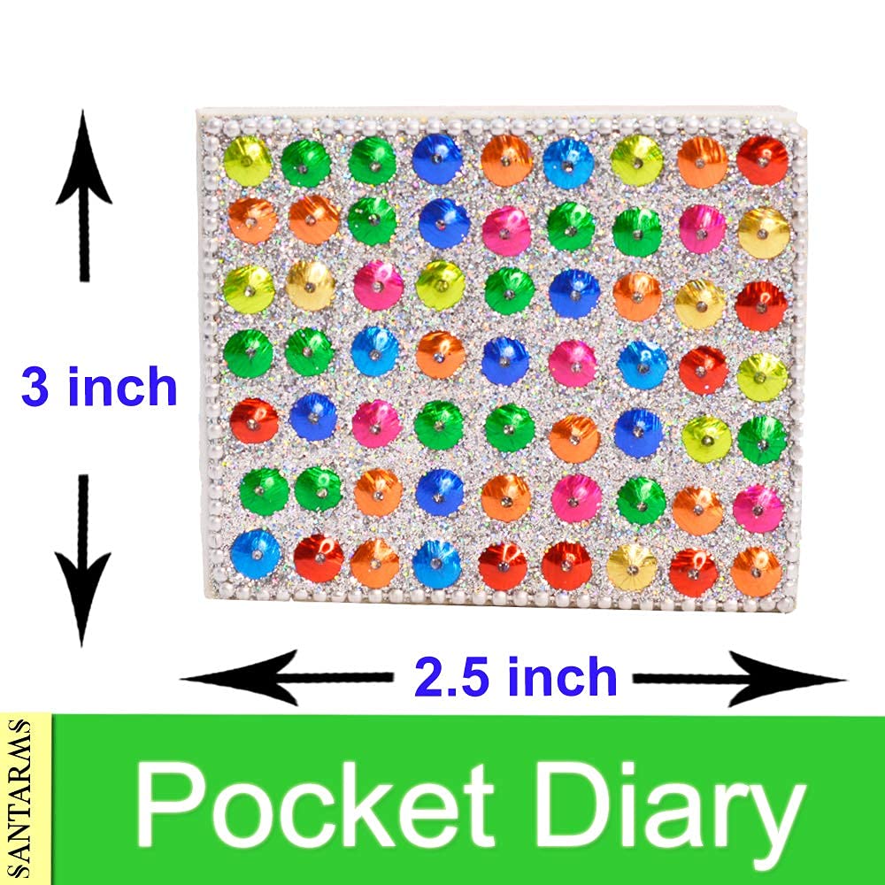 santarms Pocket Diary This beautifully handcrafted paper diary is a perfect Small Size (White)