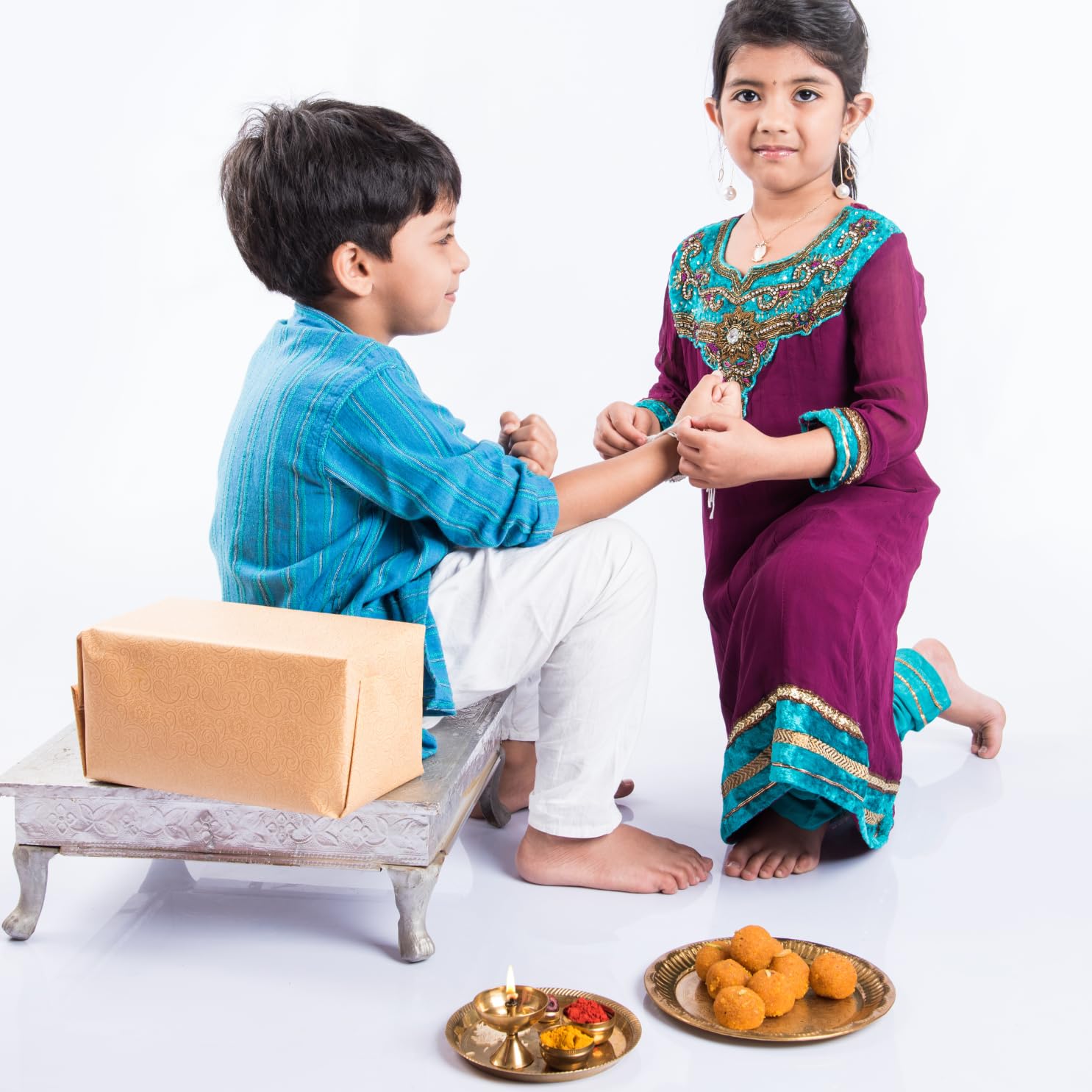 santarms Rakhi Festival 2025 | Exquisite Rakshabandhan Rakhis Online | Designer Rakhi Set Pack of 2 | Celebrate Raksha Bandhan with Love