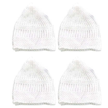santarms Islamic Prayer Kufi Muslim Cap for Men or boy namaz topi for namaz - Combo White