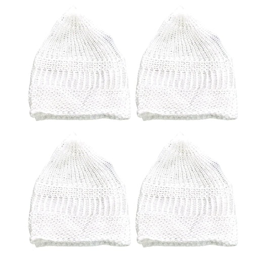 santarms Islamic Prayer Kufi Muslim Cap for Men or boy namaz topi for namaz - Combo White