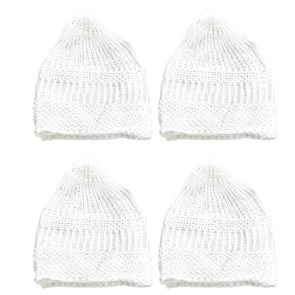 santarms Islamic Prayer Kufi Muslim Cap for Men or boy namaz topi for namaz - Combo White