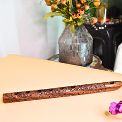 santarms bansuri flute original Wooden Musical flute Mouth Flute/Bansuri/Basuri Bamboo Flute Bansuri