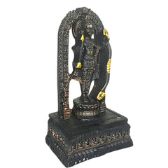 santarms Ram Lalla Idol Ram Ji Murti Ayodhya 3D Model Idol Home Decor Showpiece Murti for Home Decor Decoration Gift, 1 Pcs
