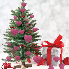Santarms Christmas Day Heart Decor Room Home Christmas Gifts