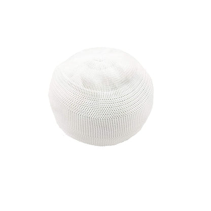 santarms Islamic Prayer Kufi Muslim Cap for Men or boy namaz topi for namaz - Combo White