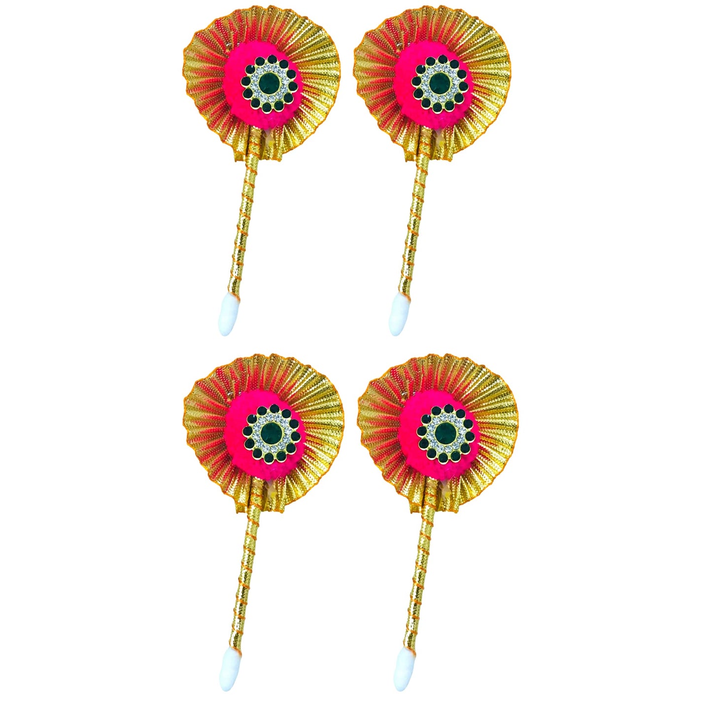 santarms Tilak Stick Gift Set – Fancy Pooja Articles for Sindoor, Kajal, Or Dandi Elegant Decorative Sticks Religious Ceremonies and Festivals (Set of 11) Ideal Gifting Spiritual Occasions