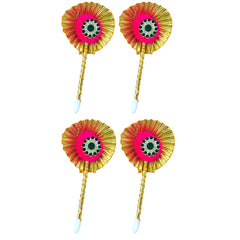 santarms Elegant Tilak Stick Set for Pooja: Fancy Sindoor & Tilak Gift – Perfect Rituals and Religious Ceremonies, Ideal Puja Articles Traditional Dandi Use