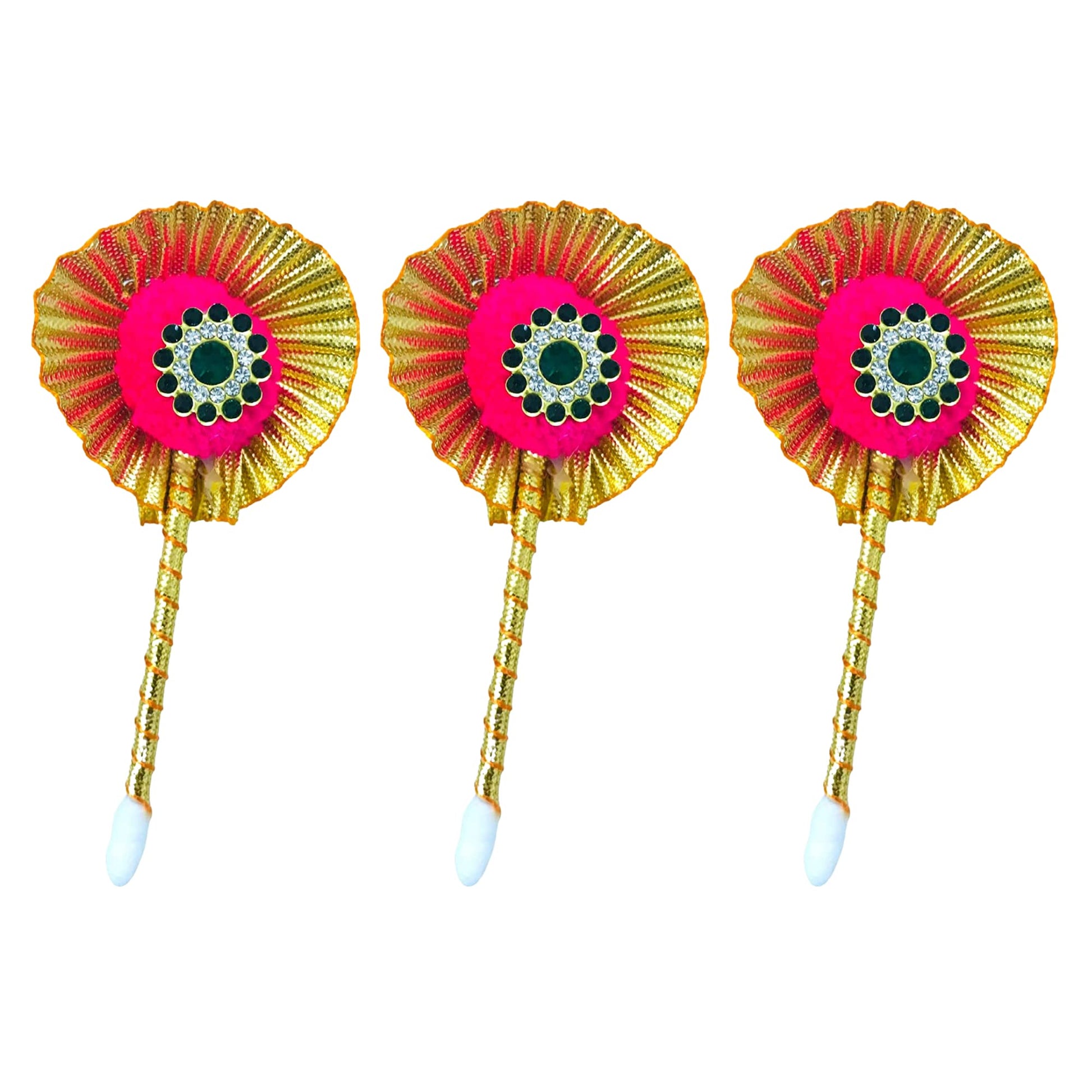 santarms Tilak Stick Gift Set – Fancy Pooja Articles for Sindoor, Kajal, Or Dandi Elegant Decorative Sticks Religious Ceremonies and Festivals (Set of 11) Ideal Gifting Spiritual Occasions