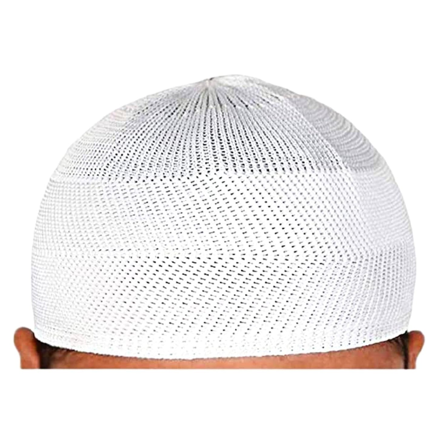 santarms Islamic Prayer Kufi Cap for Men and Boys White Namaz Topi (9 Caps) Perfect for Namaz and Religious Ceremonies