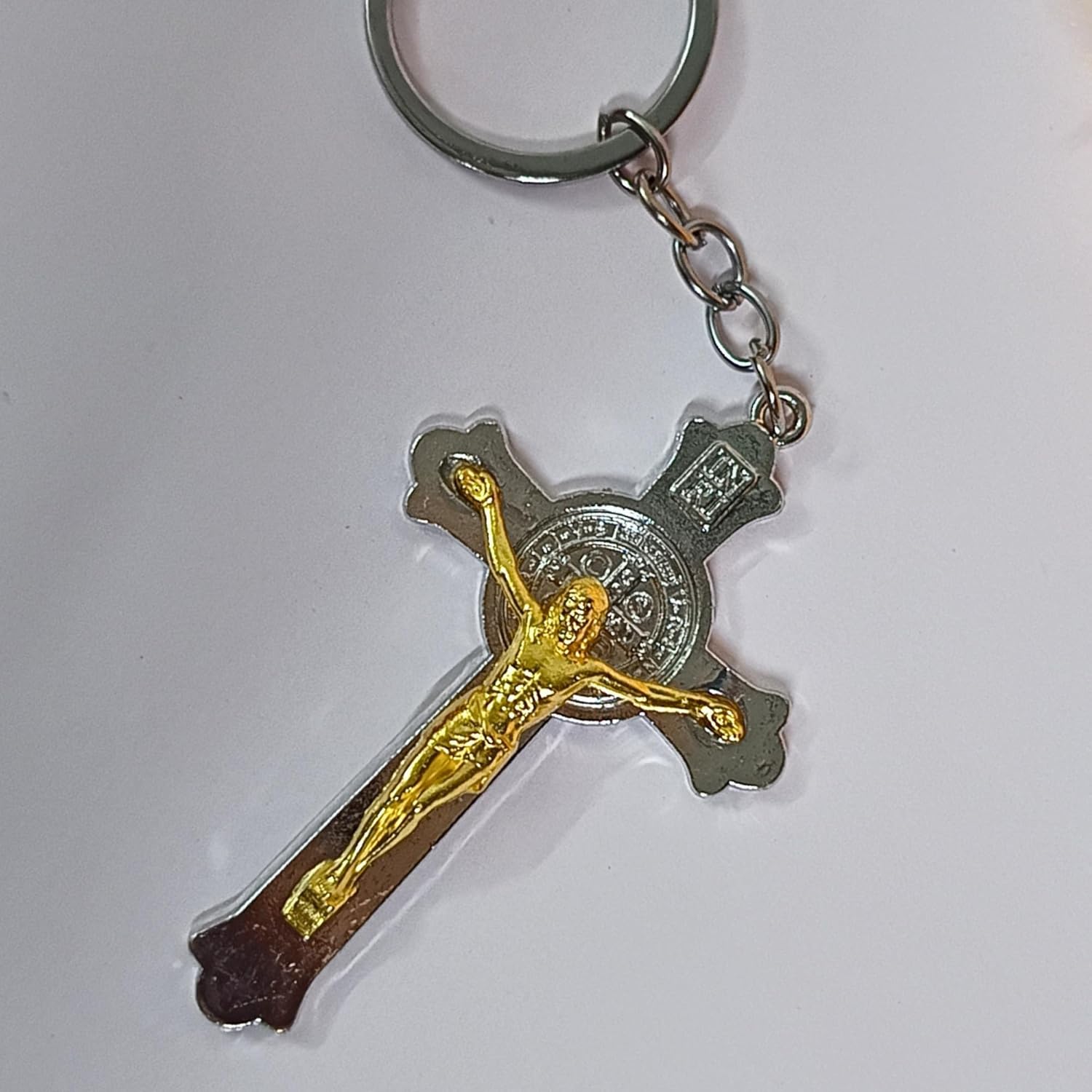 santarms Jesus Christ | Holy Cross Keychain jesus key chain