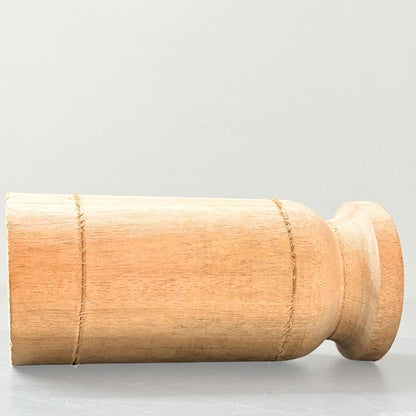 Santarms Wooden Herbal Glass for Healthy Life Organic Ayurvedic Water Cup for Digestion Liver Detox and Heart Health