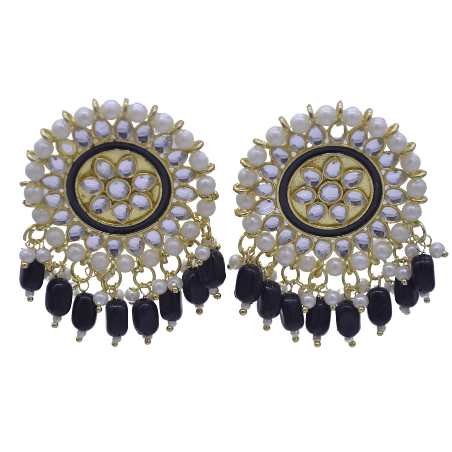 santarms fancy Jewellery long Afghani Earrings for women Handmade Earrings for Girls and Women stylish