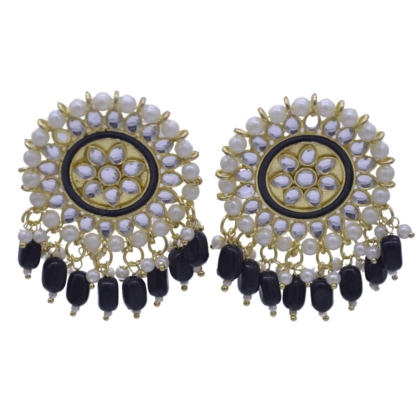 santarms fancy Jewellery long Afghani Earrings for women Handmade Earrings for Girls and Women stylish