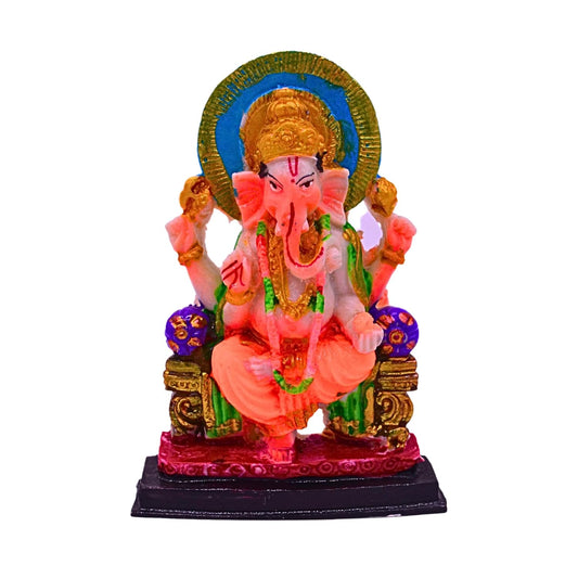 santarms Ganesha Ganesh murti Statue Shree Ganesha Idol Shree Ganesh for Pujaghar Home Decor Showpiece