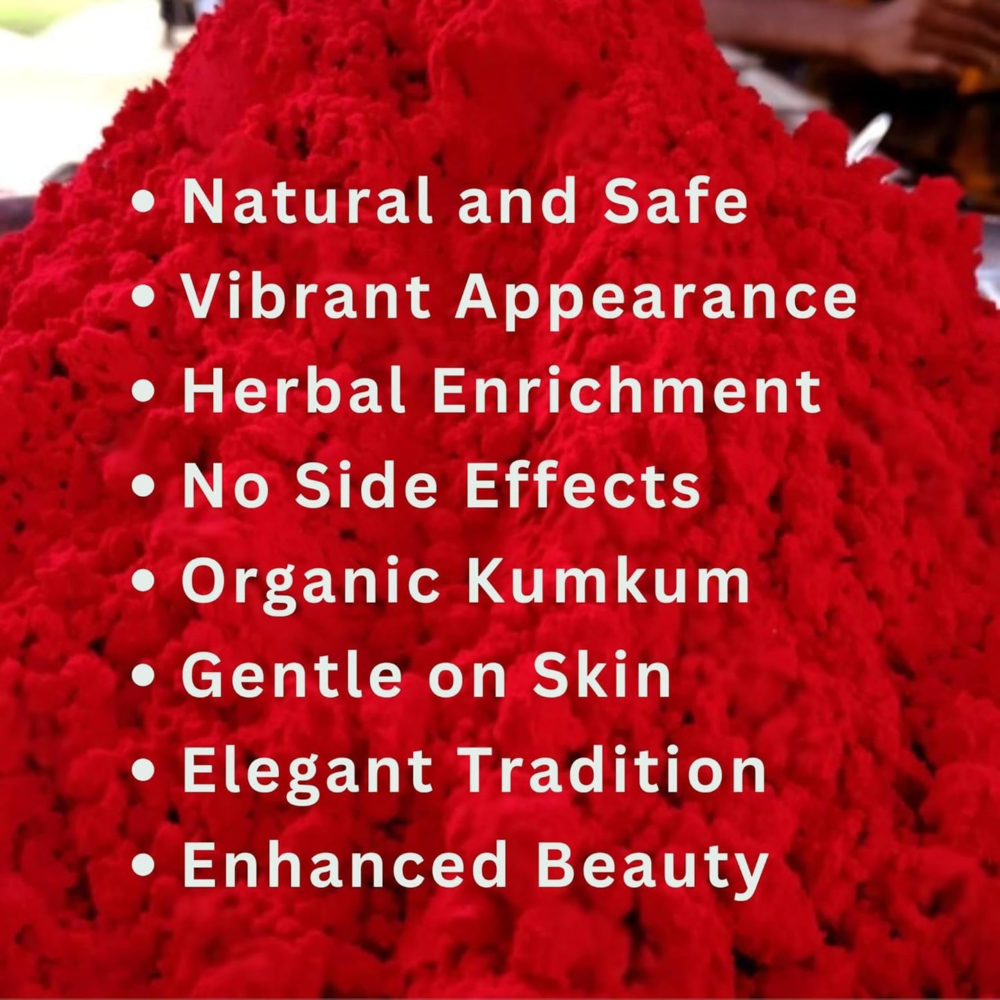 Santarms A++ Natural Organic Red Sindoor Kumkum Powder | Skin-Safe, Chemical-Free, Perfect for Women’s Suhaag, Daily Use, Weddings & Pooja (Pouch Packet, 50, gram)