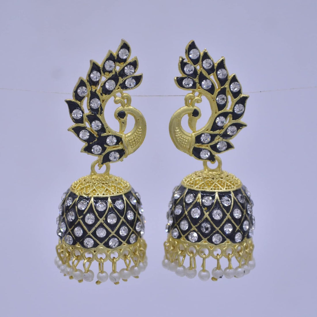 santarms fancy Jewellery long Afghani Earrings for women Handmade Earrings for Girls and Women stylish