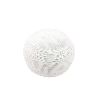 santarms Islamic Prayer Kufi Muslim Cap for Men or boy namaz topi for namaz - Combo White (3)