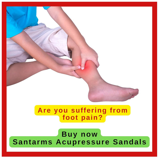 santarms Wooden accupressure Slipper Or Acupuncture Chapel | Chappal for Men and Women