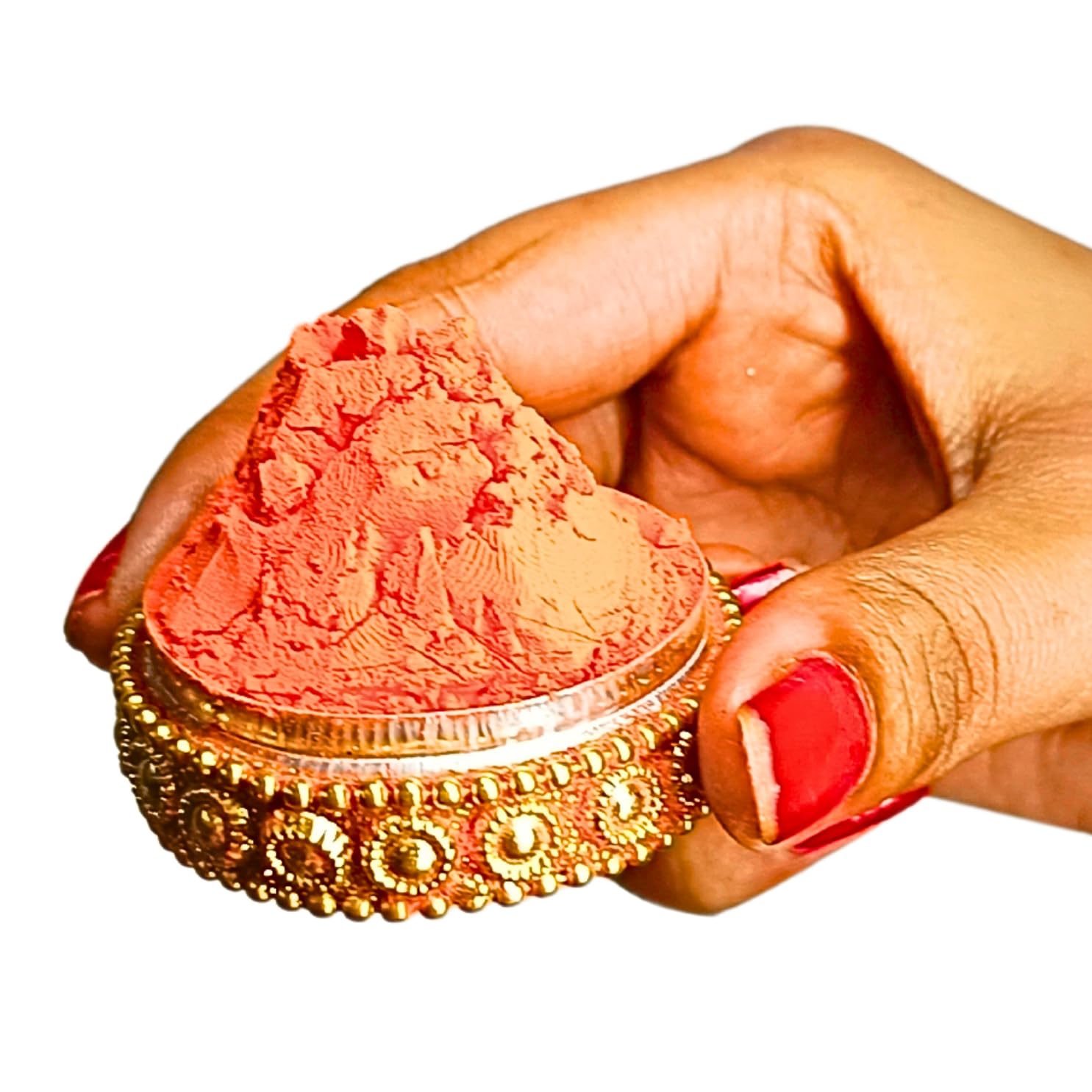 Santarms Kesar Chandan Powder, 5 Grams, for Tilak Pooja