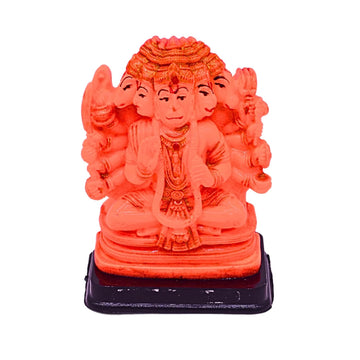 santarms Sitting panchmukhi Hanuman Idol Lord Balaji bhagwan Home Decor