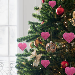 Santarms Christmas Day Heart Decor Room Home Christmas Gifts