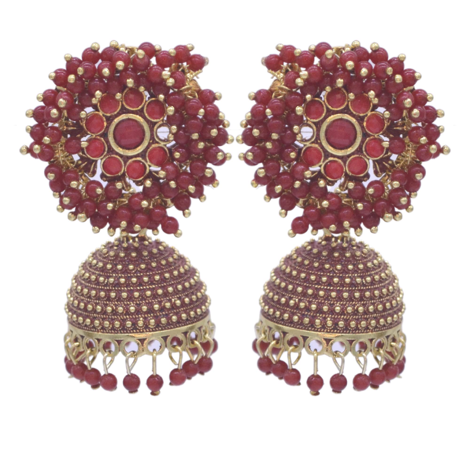 santarms fancy Jewellery long Afghani Earrings for women Handmade Earrings for Girls and Women stylish