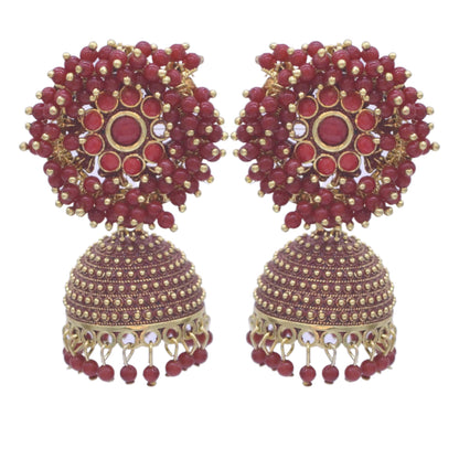santarms fancy Jewellery long Afghani Earrings for women Handmade Earrings for Girls and Women stylish