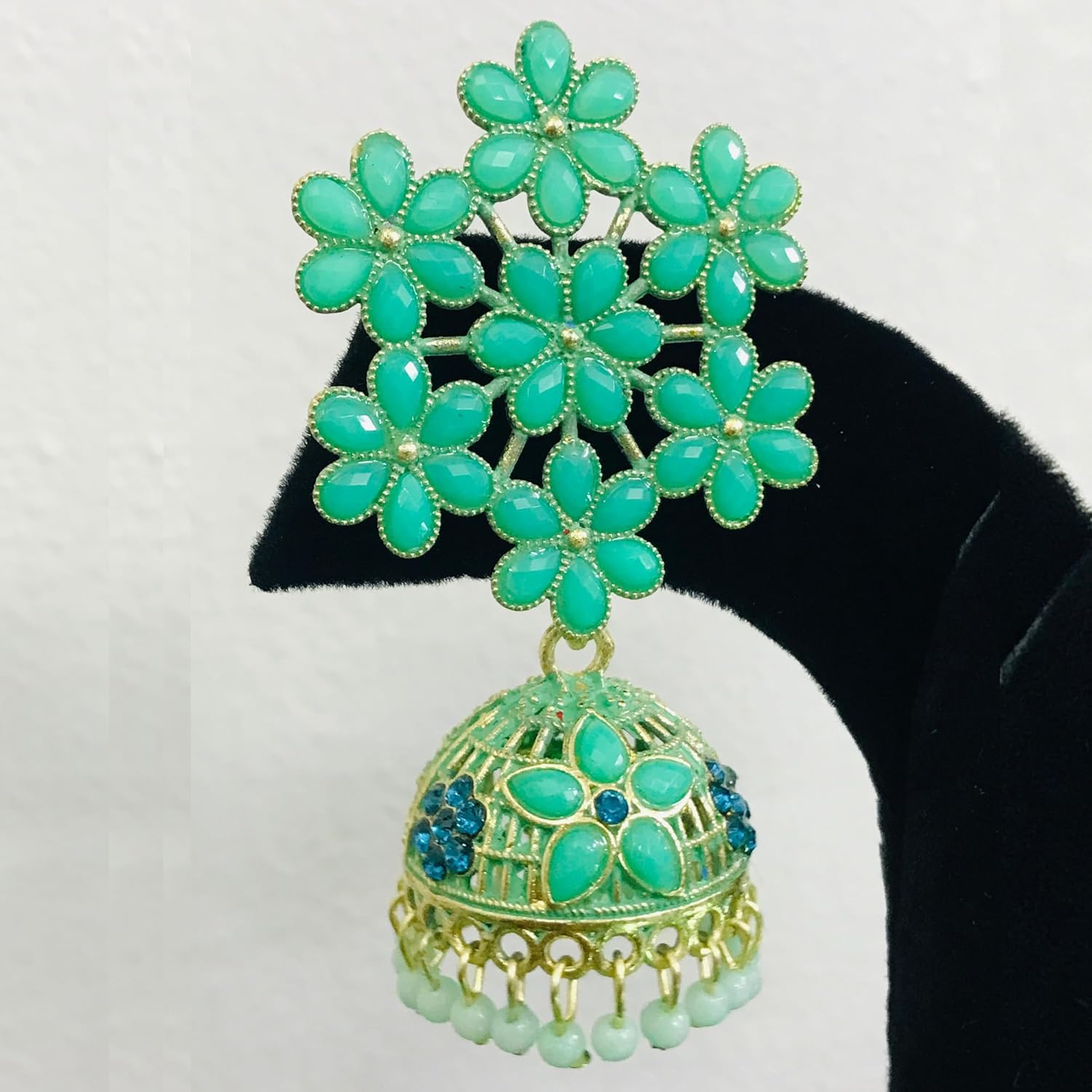 santarms flower fancy Jewellery long Earrings for women Handmade Earrings for Girls and Women stylish