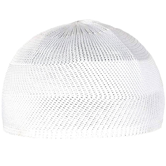 santarms Islamic Prayer Kufi Muslim Cap for Men or namaz topi for namaz White
