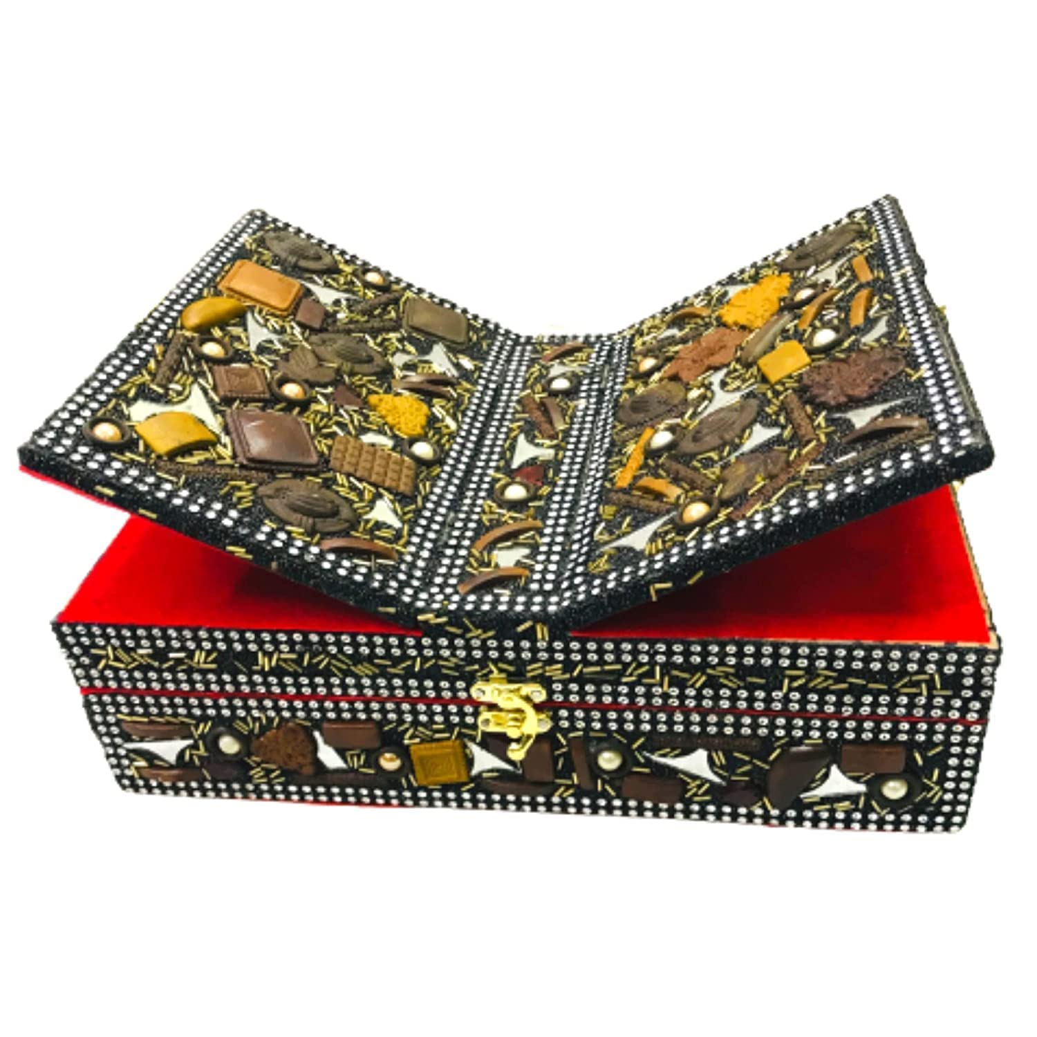 santarms Quran Box fordable Wooden Rehal holy Books Stand | rihal Reading Quran Sharif Book Best Gift - Bride or Bridal | Wedding Gifts