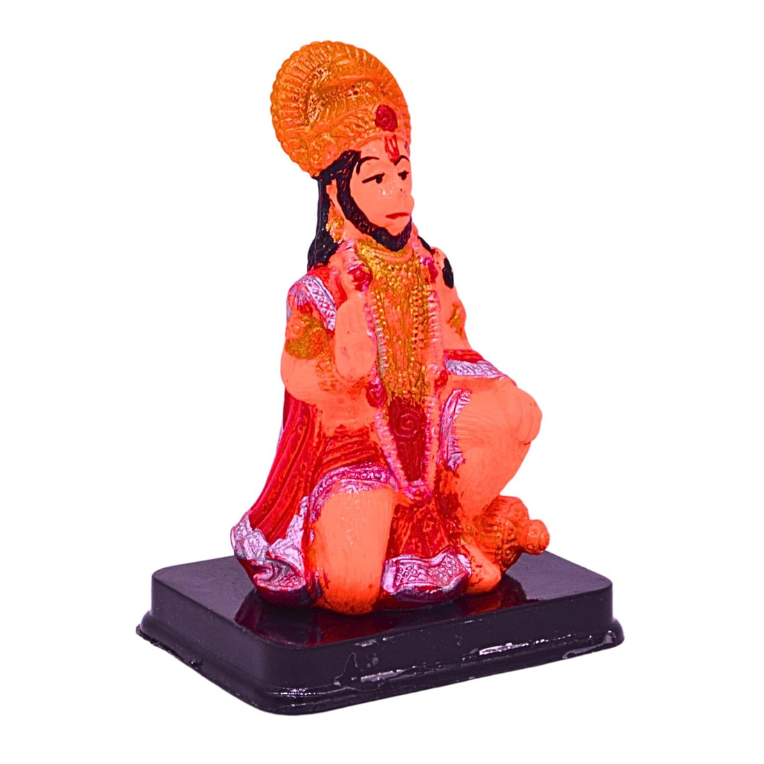 santarms Sitting Hanuman Idol Lord Balaji Bhagwan for Car Dashboard