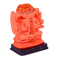 santarms Sitting panchmukhi Hanuman Idol Lord Balaji bhagwan Home Decor