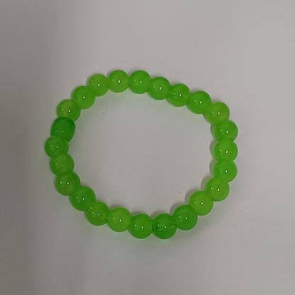 santarms Shining Crystal Glass Beads Moti Bracelet For Girls And Women