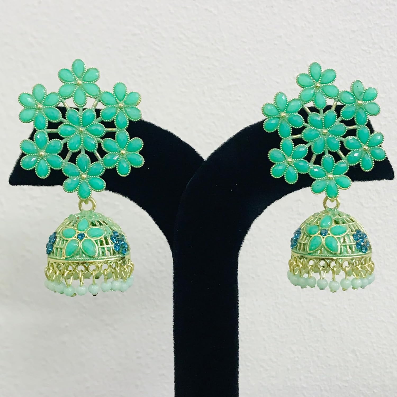 santarms flower fancy Jewellery long Earrings for women Handmade Earrings for Girls and Women stylish