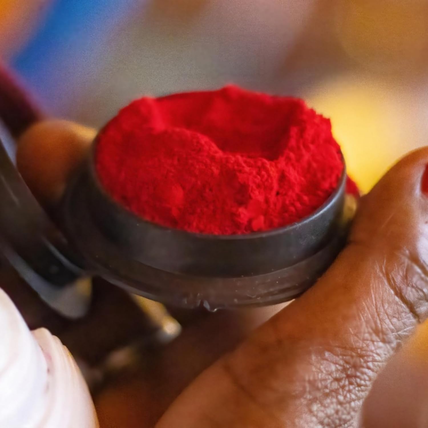Santarms A++ Natural Organic Red (Laal) Sindoor Kumkum for Women Daily Use, Pooja, and Traditional Rituals - 250gm