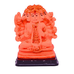 santarms Sitting panchmukhi Hanuman Idol Lord Balaji bhagwan Home Decor
