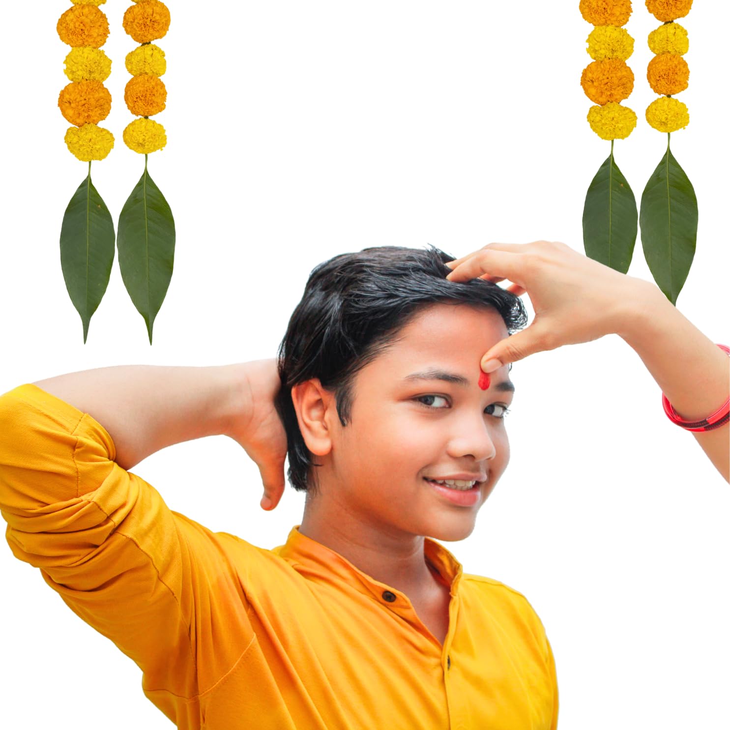 Santarms Kesar Chandan Powder, 5 Grams, for Tilak Pooja
