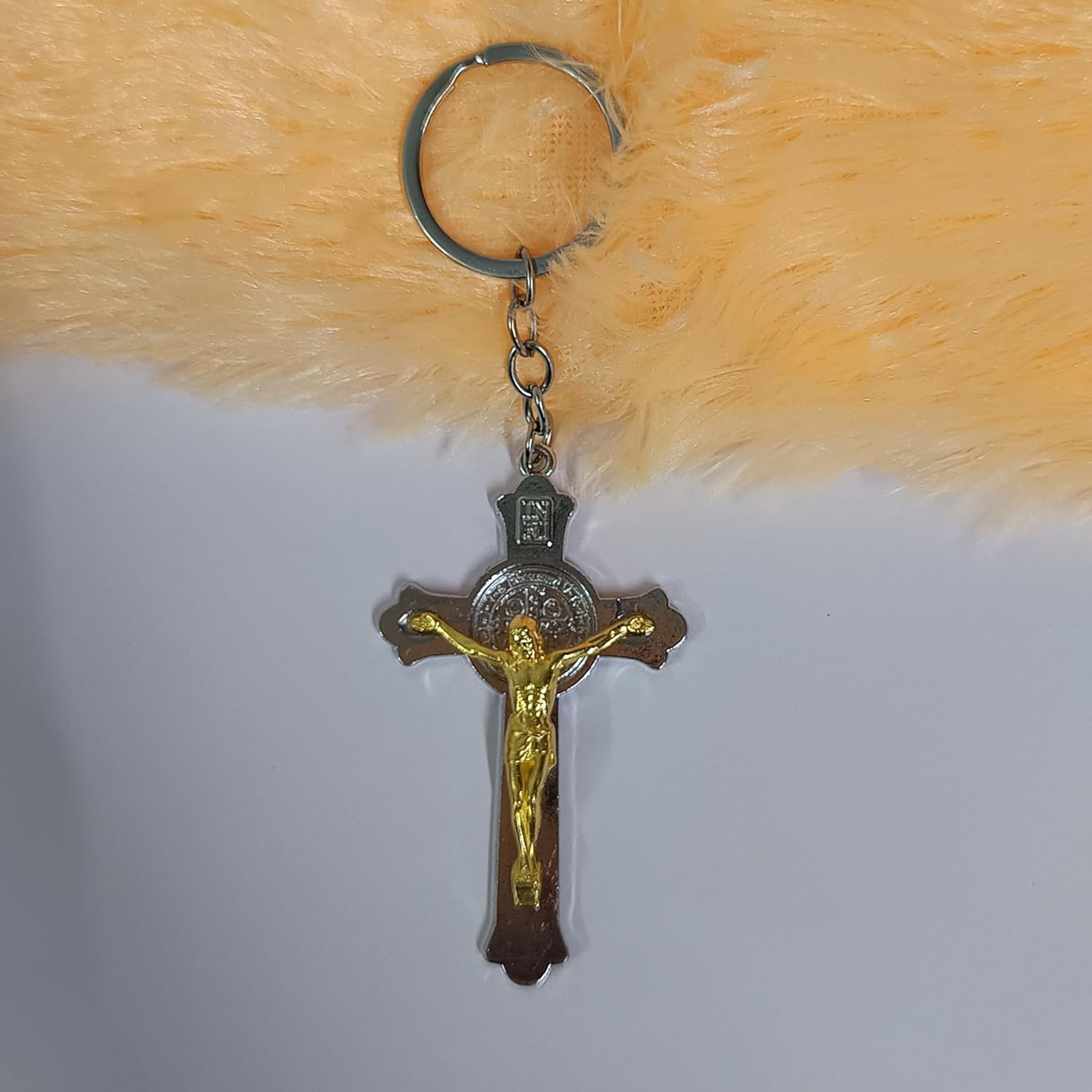 santarms Jesus Christ | Holy Cross Keychain jesus key chain