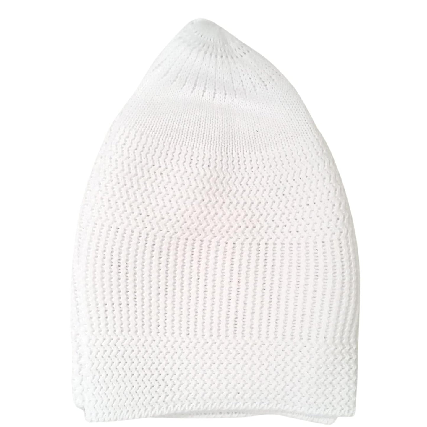 santarms Islamic Prayer Kufi Muslim Cap for Men or boy namaz topi for namaz - Combo White