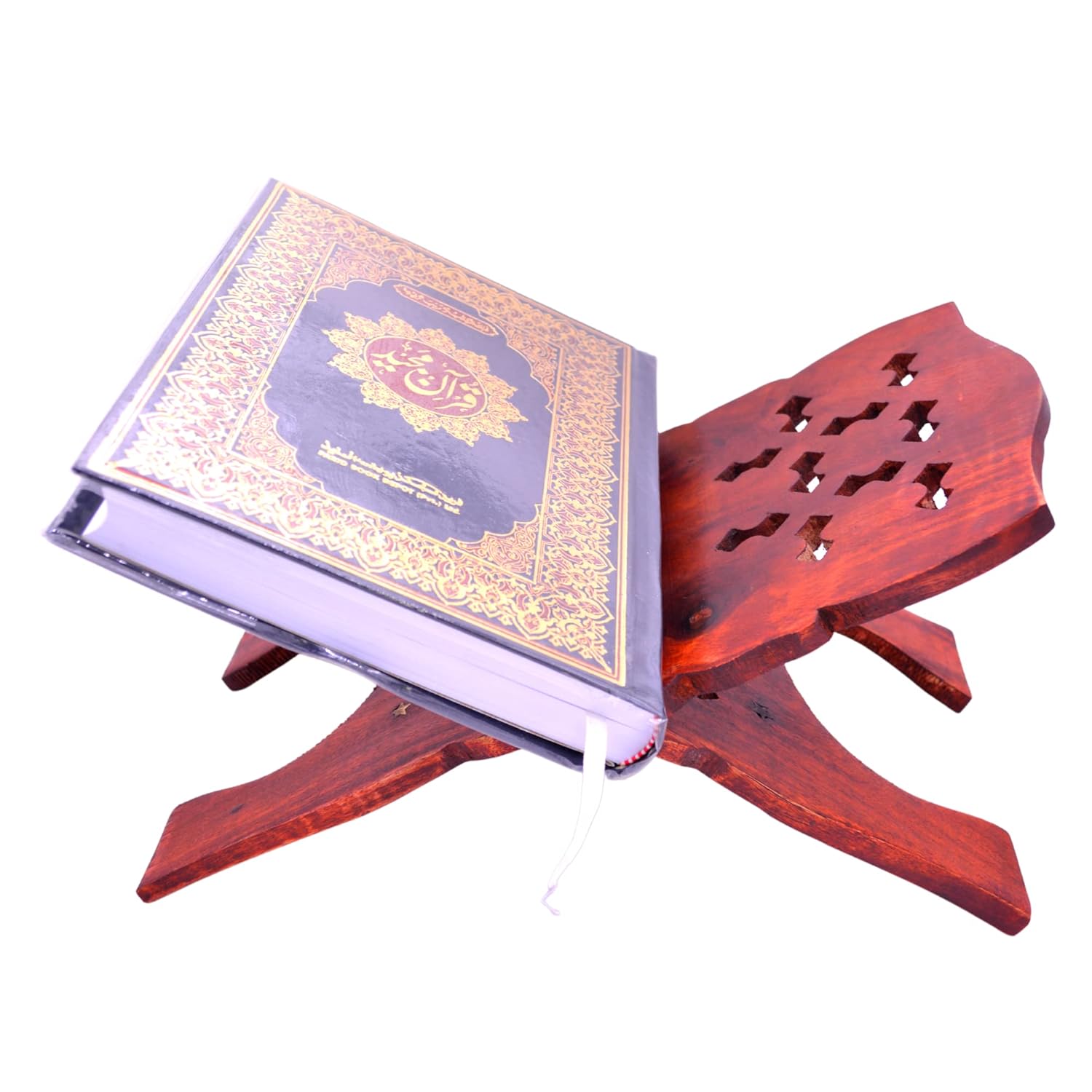 santarms rehal Stand for Quran pak, with rehal Stand Quran pak (15 inch)