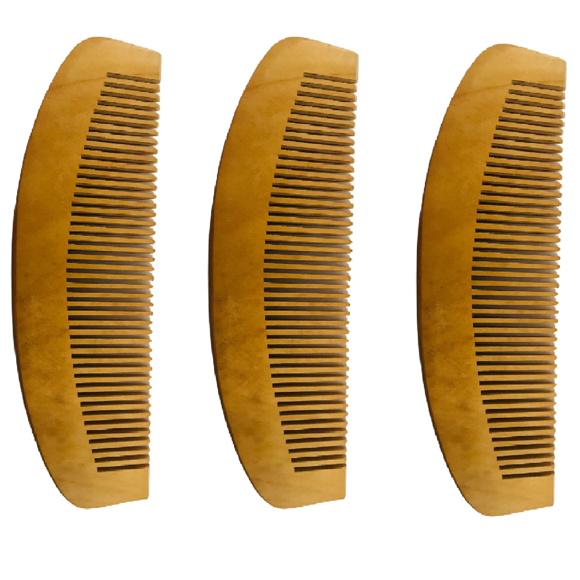 Santarms Neem Comb, Wooden Comb | Hair Growth, Hair fall, Dandruff Control | Hair Straightening, Frizz Control | Comb for Men, Women (1 Pcs)